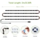 Banda LED TV RGB Ustellar, Smart, USB, Telecomanda, 2 m, LED 5050, 60 Leduri - imagine 11