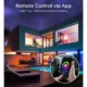 Banda LED Teckin SL02, 5M RGB, 18W, Sincronizare Muzica, Smart, Wifi, Smart Life, Telecomanda, Alexa, Google Assistant - imagine 2