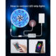Banda LED Teckin SL07, 10m RGB, Sincronizare Muzica, Smart, Wifi, Smart Life, Telecomanda, Alexa, Google Assistant - imagine 4