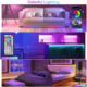 Banda LED Ustellar 40M RGB Smart, Sincronizare Muzica, Bluetooth, Telecomanda - imagine 3
