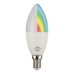 Bec LED RGB Smart WiFi Brennenstuhl E14, Control din aplicatie