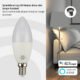 Bec LED RGB Smart WiFi Brennenstuhl E14, Control din aplicatie - imagine 6