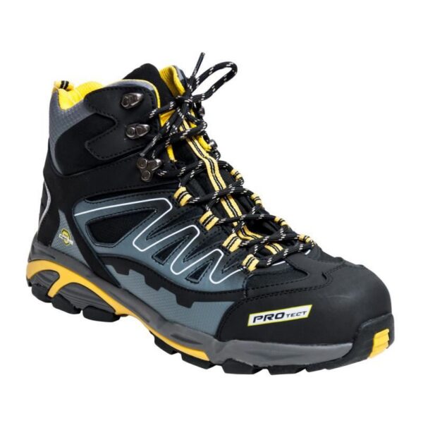 Bocanci de lucru, S1, SRA, piele, protectie compozit, marimea 44, Beorol - imagine 5