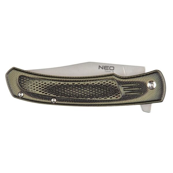 Briceag/cutit pliabil tactic, blocare, model Survival, 17.5 cm, NEO - imagine 2