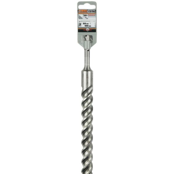 Burghiu profi pentru beton armat, 3 pastile, SDS PLUS, 28x1000 mm, Richmann Exclusive - imagine 7