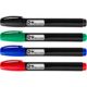 Marker permanent, gros, 4 culori, (set 36 buc), RICHMANN - imagine 2