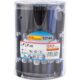Marker permanent subtire, 2 capete, 4 culori, (set 36 buc), RICHMANN - imagine 6