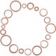 Saibe cupru, 150 piese, RICHMANN - imagine 2