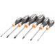 Set surubelnite late si cruce, sertar TIP A (385x150 mm) pentru dulap mobil, PH1-3, 3-6 mm, 100 mm, 6 buc, RICHMANN EXCLUSIVE - imagine 2