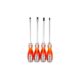 Set surubelnite late si cruce, sertar TIP A (385x150 mm) pentru dulap mobil, PH2-3, 6-8 mm, 150 mm, 4 buc, RICHMANN EXCLUSIVE - imagine 2