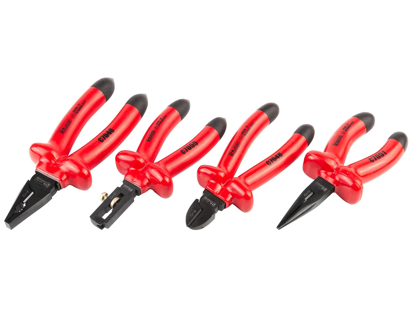 Set clesti izolati, sertar TIP A (385x150 mm) pentru dulap mobil, 1000V, 160-180 mm, 4 buc, RICHMANN EXCLUSIVE 1 Set clesti izolati, sertar TIP A (385x150 mm) pentru dulap mobil, 1000V, 160-180 mm, 4 buc, RICHMANN EXCLUSIVE