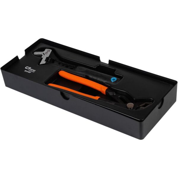 Set cheie reglabila pentru tevi si cleste papagal, sertar TIP A (385x150 mm) pentru dulap mobil, 2 elemnte, RICHMANN EXCLUSIVE - imagine 2