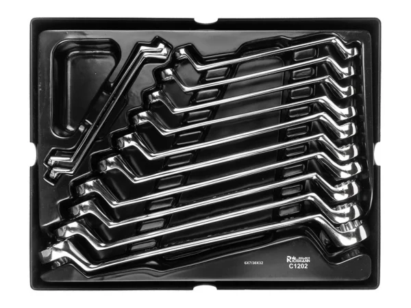 Set chei inelare cotite, sertar TIP B (385x290 mm) pentru dulap mobil, 6-32 mm, 12 buc, RICHMANN EXCLUSIVE - imagine 7