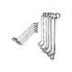 Set chei inelare cotite, sertar TIP B (385x290 mm) pentru dulap mobil, 6-32 mm, 12 buc, RICHMANN EXCLUSIVE - imagine 2