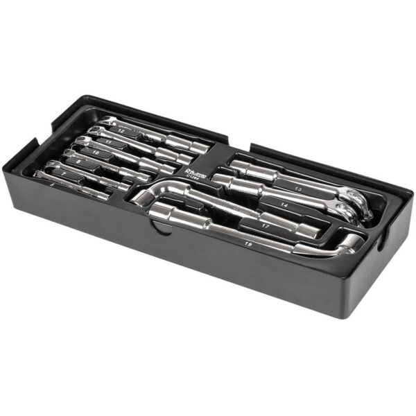 Set chei tubulare TIP L, sertar TIP A (385x150 mm) pentru dulap mobil, 6-19 mm, 10 buc, RICHMANN EXCLUSIVE - imagine 2