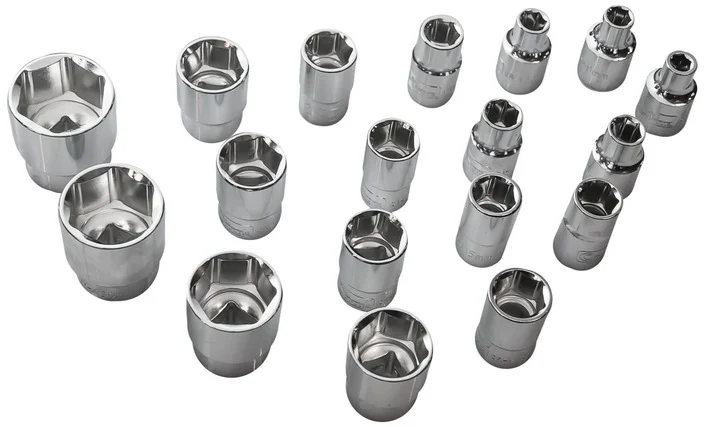 Set capete tubulare scurte cu cheie, sertar TIP A (385x150 mm) pentru dulap mobil, 1/2", 8-32 mm, 25 elemente, RICHMANN EXCLUSIVE 1 Set capete tubulare scurte cu cheie, sertar TIP A (385x150 mm) pentru dulap mobil, 1/2", 8-32 mm, 25 elemente, RICHMANN EXCLUSIVE