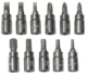 Set capete diverse cu cheie, sertar TIP A (385x150 mm) pentru dulap mobil, 1/4", 4-14 mm, 44 elemente, RICHMANN EXCLUSIVE - imagine 6