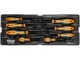 Set surubelnite late si cruce, sertar TIP A (385x150 mm) pentru dulap mobil, PH0-2, 3-6 mm, 45-100 mm, 8 buc, RICHMANN EXCLUSIVE - imagine 7