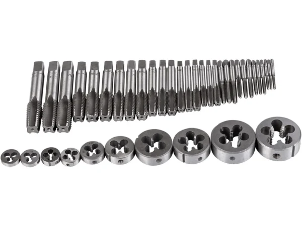 Set filiere cu tarozi, sertar TIP A (385x150 mm) pentru dulap mobil, M3-M18, 40 elemente, RICHMANN EXCLUSIVE - imagine 6