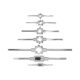 Set filiere, sertar TIP B (385x290 mm) pentru dulap mobil, M1-M12, M5-M20, 7 elemente, RICHMANN EXCLUSIVE - imagine 3