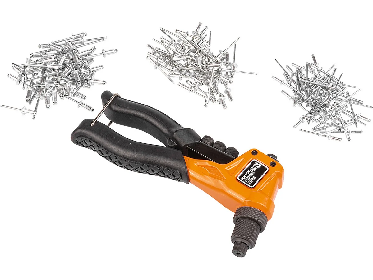 Cleste nituri, sertar TIP A (385x150 mm) pentru dulap mobil, 3.2, 4, 4.8 x 11 mm, 1 buc cleste + rezerve nituri (150 buc/3 dimensiuni), RICHMANN EXCLUSIVE 1 Cleste nituri, sertar TIP A (385x150 mm) pentru dulap mobil, 3.2, 4, 4.8 x 11 mm, 1 buc cleste + rezerve nituri (150 buc/3 dimensiuni), RICHMANN EXCLUSIVE
