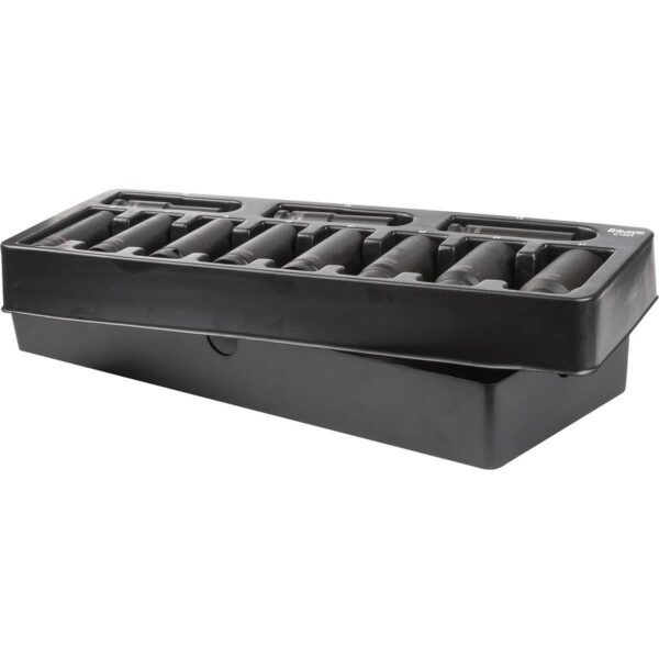Set capete tubulare de impact lungi, sertar TIP A (385x150 mm) pentru dulap mobil, 13-27 mm, 1/2", 11 buc, Richmann exclusive - imagine 4