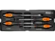 Set surubelnite de impact, late si cruce, sertar TIP A (385x150 mm) pentru dulap mobil, PH2-3, 6-8 mm, 125-150 mm, 4 buc, RICHMANN - imagine 8