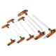 Set chei HEX cu maner TIP T, sertar TIP B (385x290 mm) pentru dulap mobil, 1.5-10 mm, 9 buc, RICHMANN EXCLUSIVE - imagine 3