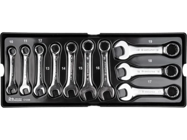 Set chei combinate scurte, sertar TIP A (385x150 mm) pentru dulap mobil, 10-19 mm, 10 buc, RICHMANN EXCLUSIVE - imagine 7