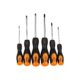 Set surubelnite late si cruce, sertar TIP A (385x150 mm) pentru dulap mobil, PH0-2, 3-6 mm, 75-100 mm, 6 buc, RICHMANN - imagine 3