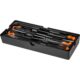 Set surubelnite lungi, late si cruce, sertar TIP A (385x150 mm) pentru dulap mobil, PH0-2, 4-6 mm, 250 mm, 5 buc, RICHMANN - imagine 2