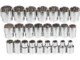 Set capete tubulare, sertar TIP A (385x150 mm) pentru dulap mobil, 1/2", 8-32 mm, 24 buc, RICHMANN EXCLUSIVE - imagine 6