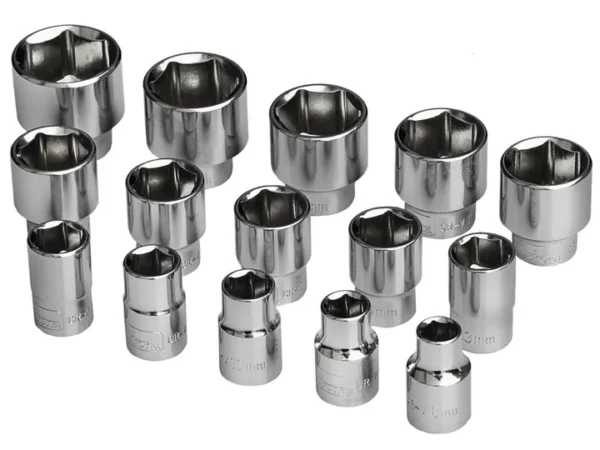 Set capete tubulare cu cheie, sertar TIP A (385x150 mm) pentru dulap mobil, 3/8", 8-24 mm, 33 elemente, RICHMANN EXCLUSIVE - imagine 6
