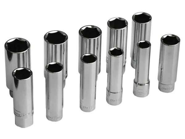 Set capete tubulare cu cheie, sertar TIP A (385x150 mm) pentru dulap mobil, 3/8", 8-24 mm, 33 elemente, RICHMANN EXCLUSIVE - imagine 7