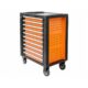 Dulap mobil pentru unelte, 10 sertare, 725x927x465 mm, contine 25 seturi de unelte, 386 elemente, RICHMANN EXCLUSIVE - imagine 2