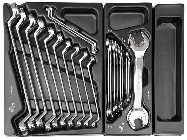 Dulap mobil pentru unelte, 10 sertare, 725x927x465 mm, contine 25 seturi de unelte, 386 elemente, RICHMANN EXCLUSIVE 3 Dulap mobil pentru unelte, 10 sertare, 725x927x465 mm, contine 25 seturi de unelte, 386 elemente, RICHMANN EXCLUSIVE