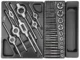 Dulap mobil pentru unelte, 10 sertare, 725x927x465 mm, contine 25 seturi de unelte, 386 elemente, RICHMANN EXCLUSIVE - imagine 23