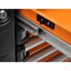 Dulap mobil pentru unelte, 7 sertare + spatiu lateral cu usa, 970x927x465 mm, RICHMANN EXCLUSIVE - imagine 8