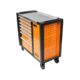 Dulap mobil pentru unelte, 7 sertare + spatiu lateral cu usa, 970x927x465 mm, RICHMANN EXCLUSIVE - imagine 3