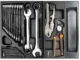 Dulap mobil pentru unelte, 7 sertare + spatiu lateral cu usa, 970x927x465 mm, contine 14 seturi de unelte, 268 elemente, RICHMANN EXCLUSIVE - imagine 9