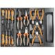 Dulap mobil pentru unelte, 7 sertare + spatiu lateral cu usa, 970x927x465 mm, contine 14 seturi de unelte, 268 elemente, RICHMANN EXCLUSIVE - imagine 5
