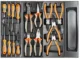 Dulap mobil pentru unelte, 7 sertare + spatiu lateral cu usa, 970x927x465 mm, contine 14 seturi de unelte, 268 elemente, RICHMANN EXCLUSIVE - imagine 13