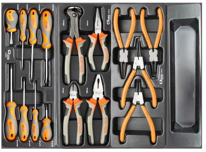 Dulap mobil pentru unelte, 7 sertare + spatiu lateral cu usa, 970x927x465 mm, contine 14 seturi de unelte, 268 elemente, RICHMANN EXCLUSIVE 6 Dulap mobil pentru unelte, 7 sertare + spatiu lateral cu usa, 970x927x465 mm, contine 14 seturi de unelte, 268 elemente, RICHMANN EXCLUSIVE