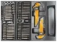 Dulap mobil pentru unelte, 7 sertare + spatiu lateral cu usa, 970x927x465 mm, contine 14 seturi de unelte, 268 elemente, RICHMANN EXCLUSIVE - imagine 12