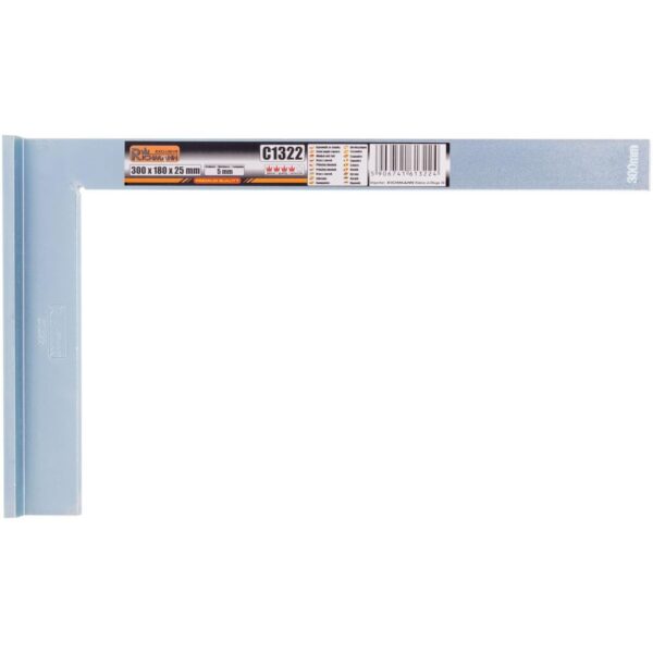 Echer (vinclu) tamplar/dulgher, cu talpa, 300x180 mm, Richmann Exclusive - imagine 5