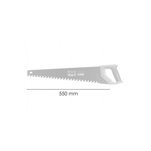 Fierastrau BCA teflonat, 25 dinti vidia, 550 mm, RICHMANN EXCLUSIVE - imagine 5