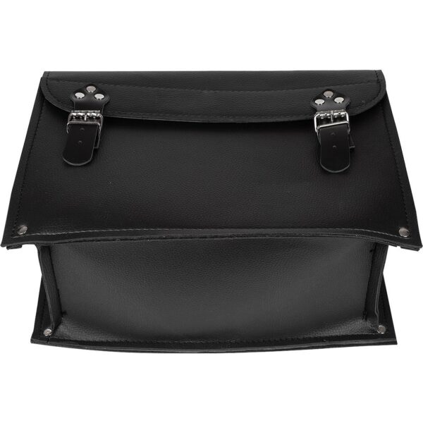 Geanta scule, piele, curea detasabila, 40x23x16 cm, Richmann Exclusive - imagine 4
