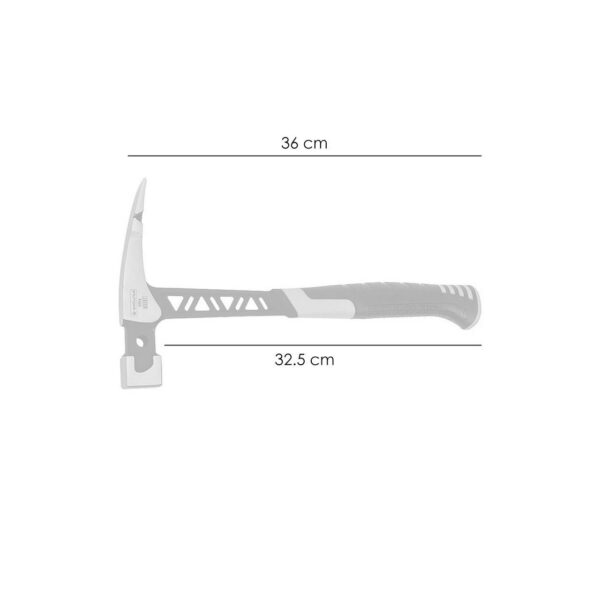Ciocan zidar industrial, 680 g, Richmann Exclusive - imagine 8