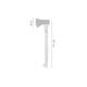 Topor, coada fibra, maner cauciucat, 1.25 kg, 13x87 cm, Richmann Exclusive - imagine 4