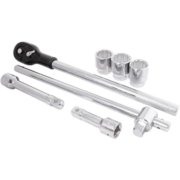 Trusa tubulare, pentru camion, 3/4'', 22-50 mm, 10 buc, RICHMANN - imagine 5